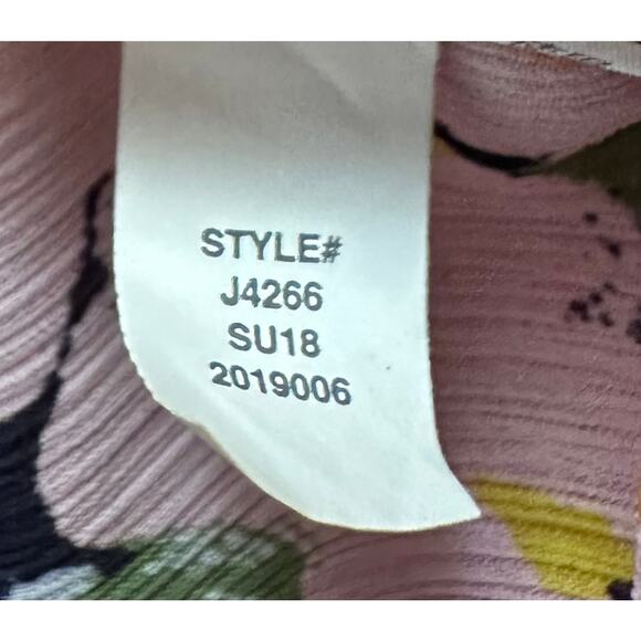 2/$30 J. Crew Mercantile Drapey Tie Front Dress French Floral Blossom Size M - Picture 11 of 12